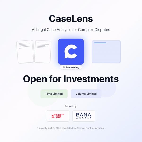 CaseLens on the eqwefy platform